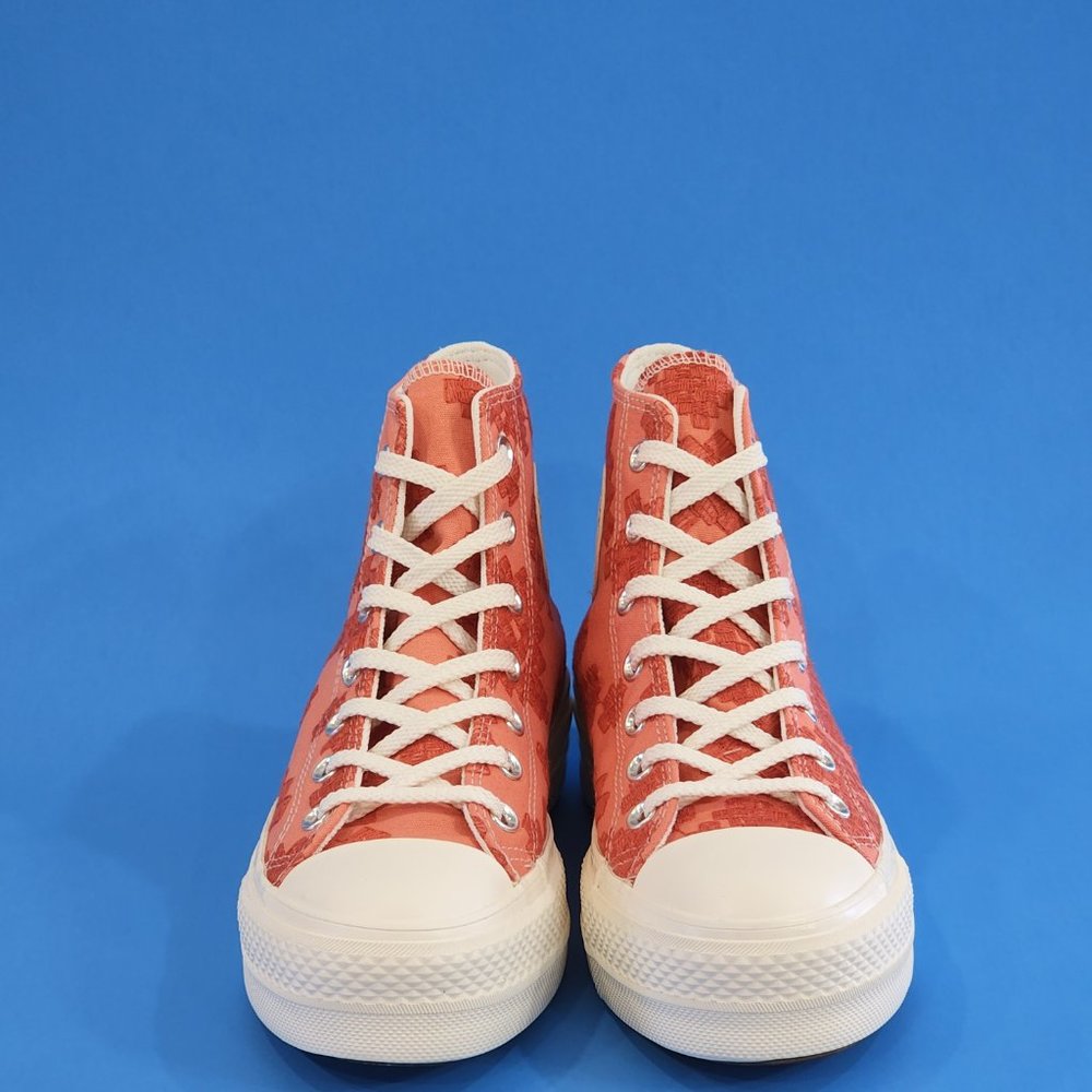 Converse CTAS Hi Lift Tonal Embroidery Women's Platform Sneakers A02233C NWT - Picture 6 of 6